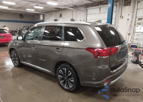 2018 Mitsubishi Outlander Phev Sel from USA, damaged, VIN JA4J24A5XJZ027617